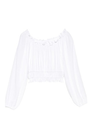 Crop top - Blanc