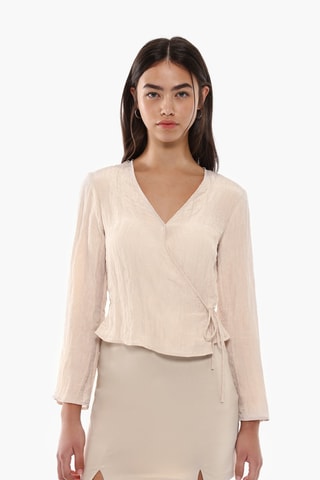 Blouse - Beige clair