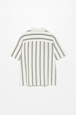 Chemise - Blanc et gris foncé