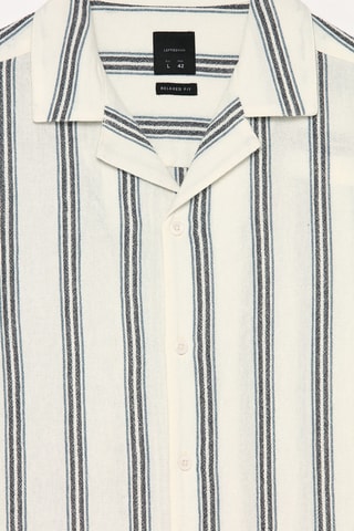 Chemise - Blanc et gris foncé