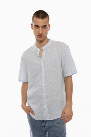 Chemise en lin - Ciel