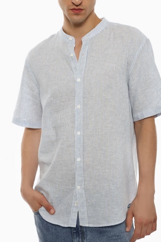 Chemise en lin - Ciel