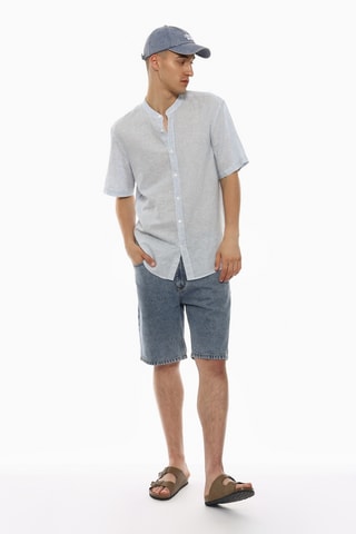 Chemise en lin - Ciel