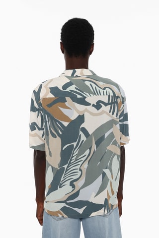 Chemise - Gris et écru