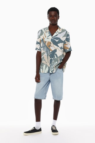 Chemise - Gris et écru