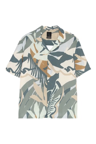 Chemise - Gris et écru