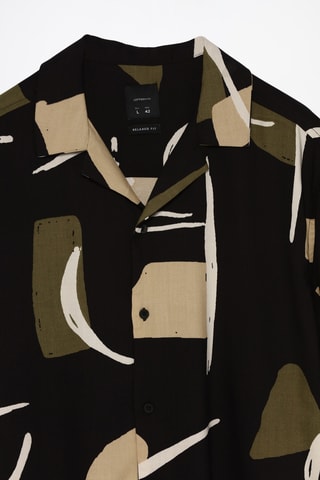 Chemise - Noir et kaki