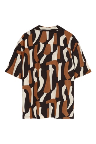 Chemise - Marron et blanc