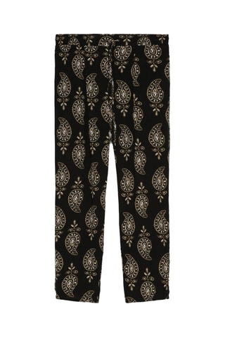 Pantalon - Noir et beige