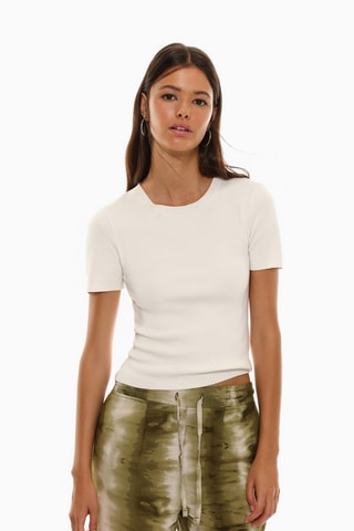 Pantalon tie and dye - Kaki et écru