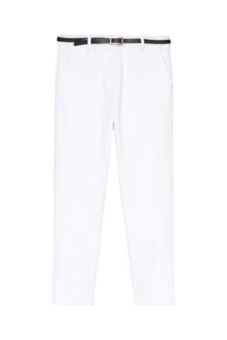 Pantalon slim - Blanc