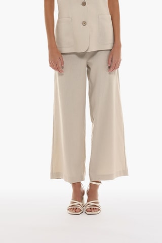 Pantalon en lin - Ecru