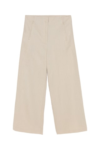 Pantalon en lin - Ecru