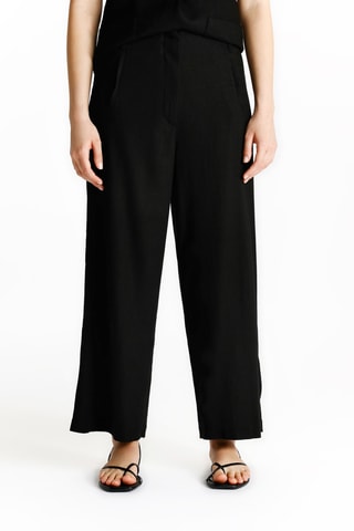 Pantalon en lin - Noir
