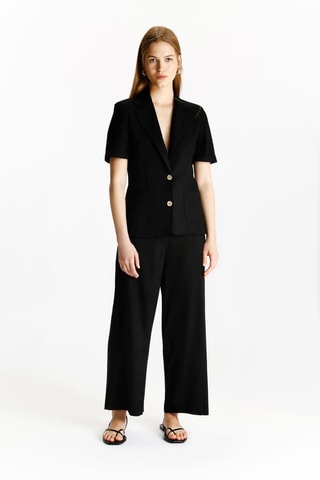 Pantalon en lin - Noir