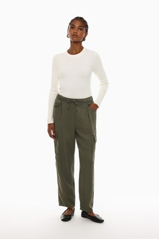 Pantalon cargo - Kaki