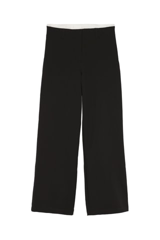 Pantalon droit - Noir