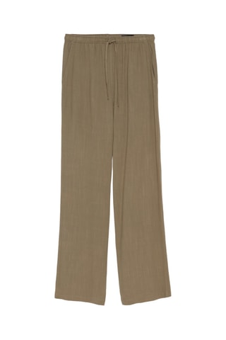 Pantalon wide legs - Kaki
