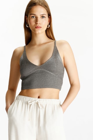 Pantalon wide legs - Blanc