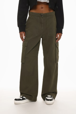 Pantalon cargo - Kaki