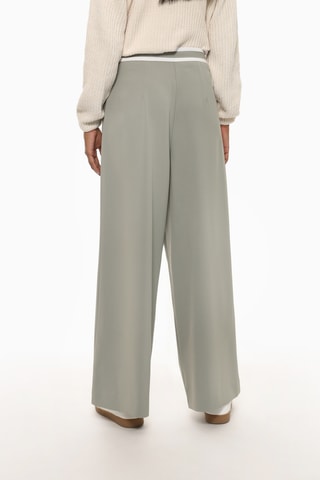 Pantalon wide legs - Vert clair