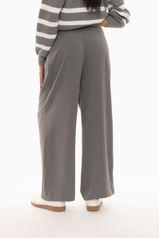 Pantalon wide legs - Gris