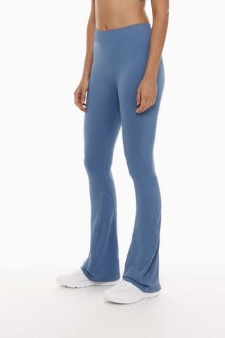 Pantalon taille haute - Bleu cobalt