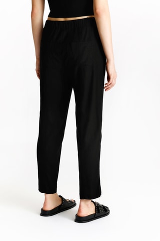 Pantalon en lin - Noir