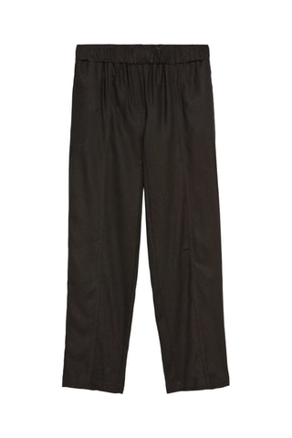 Pantalon en lin - Noir
