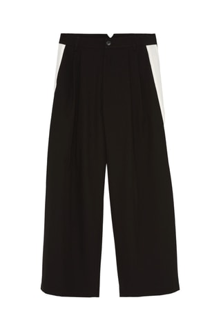 Pantalon wide leg - Noir