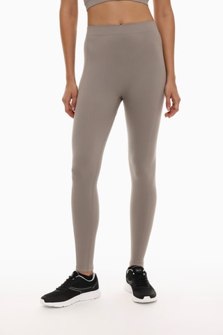 Legging taille haute - Taupe