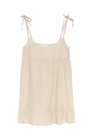 Robe trapèze - Beige