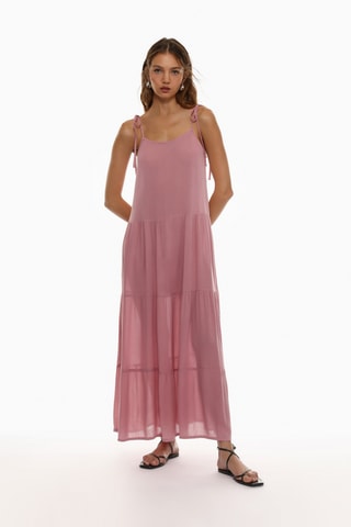 Robe longue - Vieux rose