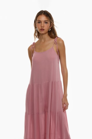 Robe longue - Vieux rose