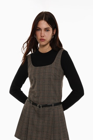 Robe trapèze - Marron