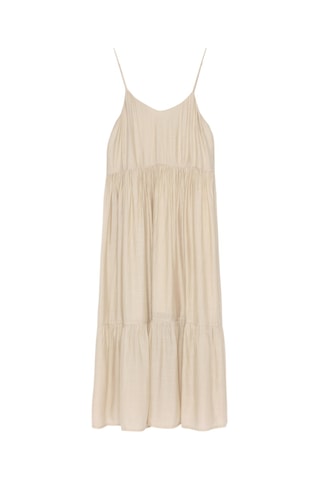 Robe midi - Beige