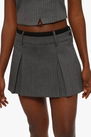 Minijupe - Gris