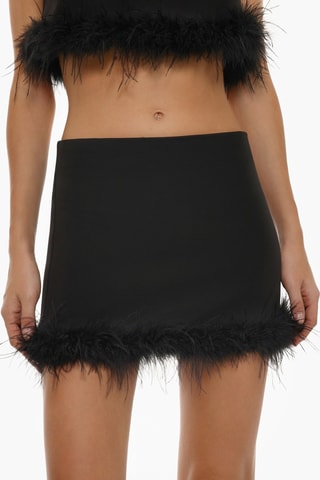 Jupe trapèze - Noir