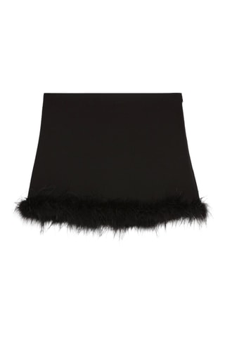 Jupe trapèze - Noir