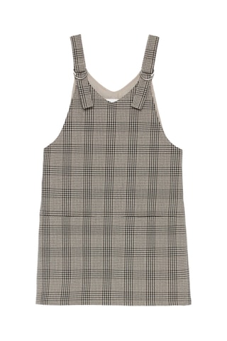 Robe-salopette - Gris