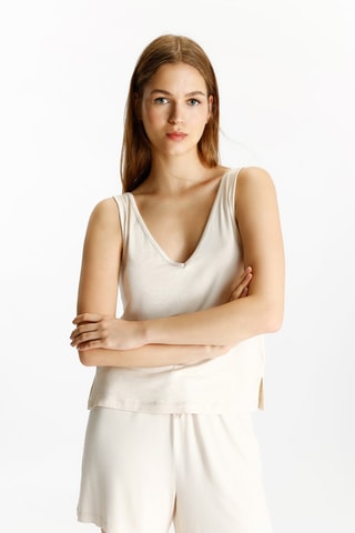 Débardeur  de pyjama - Beige