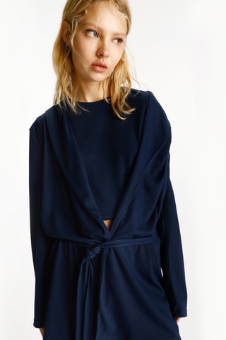 Peignoir - Bleu marine