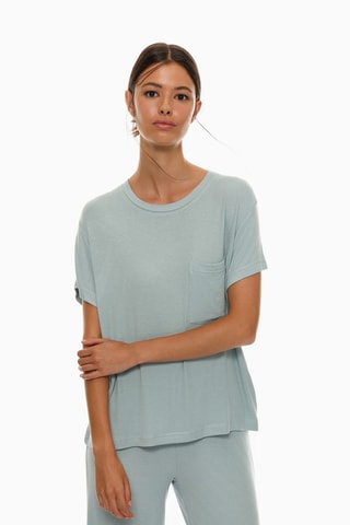 T-shirt de pyjama - Vert d’eau