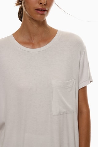 T-shirt de pyjama - Gris clair