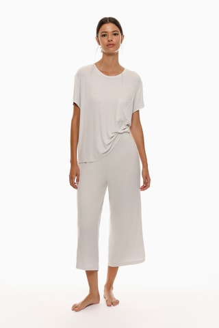 T-shirt de pyjama - Gris clair