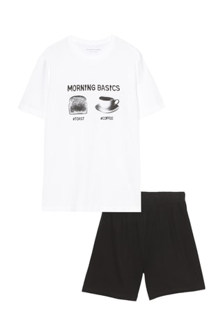 Pyjama - Blanc et noir