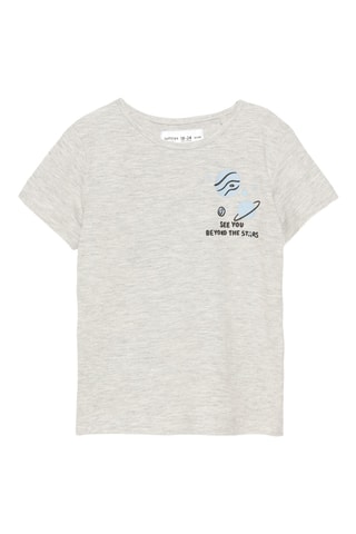 2 pyjamas - Ciel et gris chiné