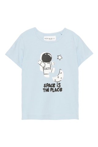 2 pyjamas - Ciel et gris chiné