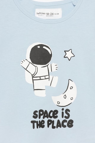 2 pyjamas - Ciel et gris chiné