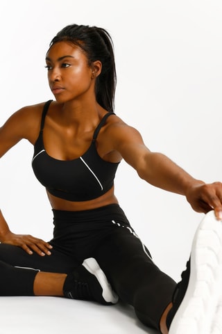 Brassière en velours - Noir